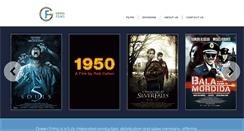Desktop Screenshot of greenfilms.com