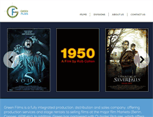 Tablet Screenshot of greenfilms.com